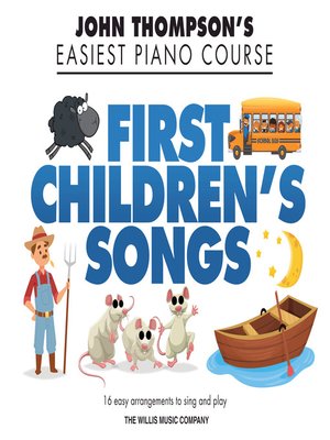 cover image of First Children's Songs